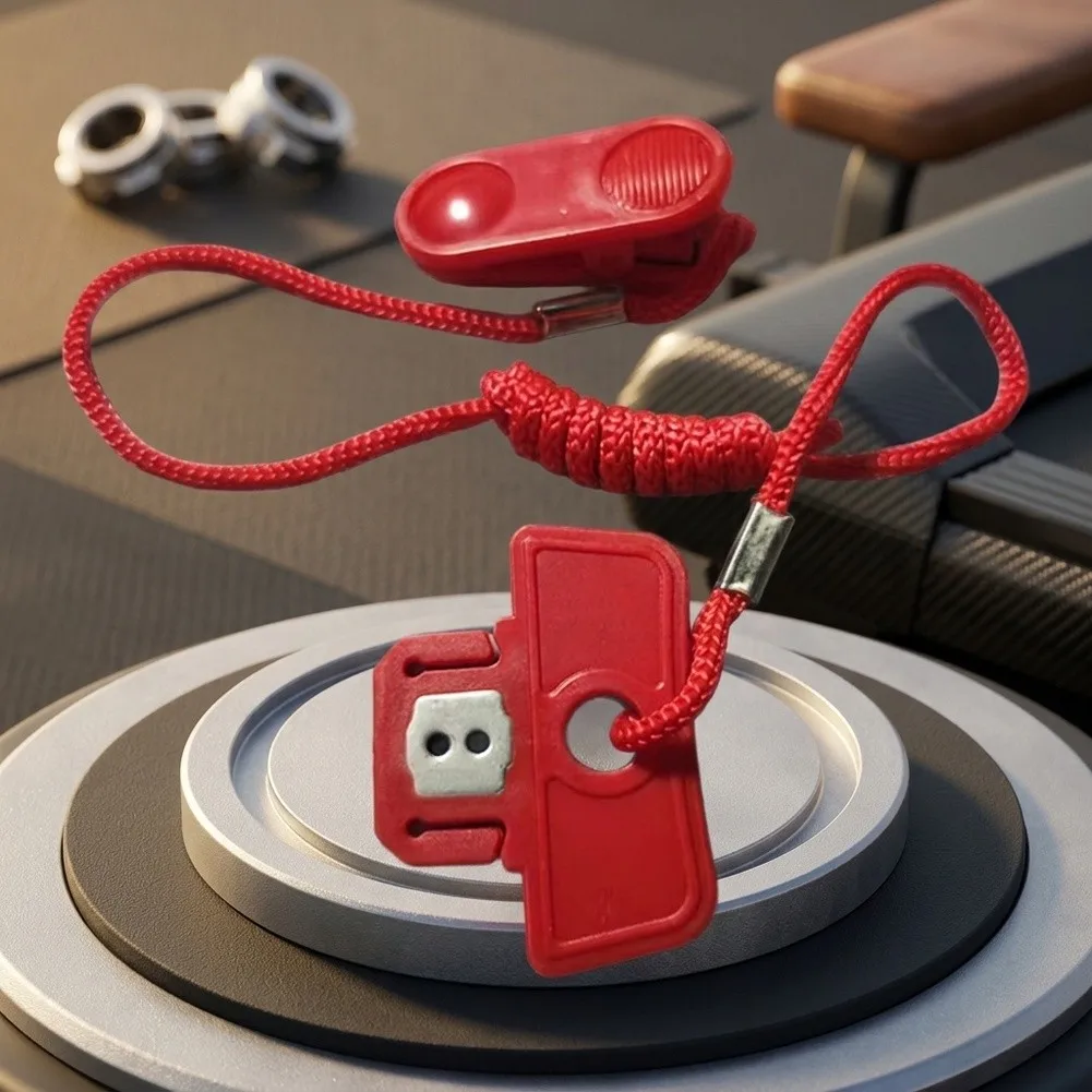 For Home Workouts Safety Lock Clip Easy Install Safety Lock Clip Safety Lock Clip Red Immediate Stopping Function