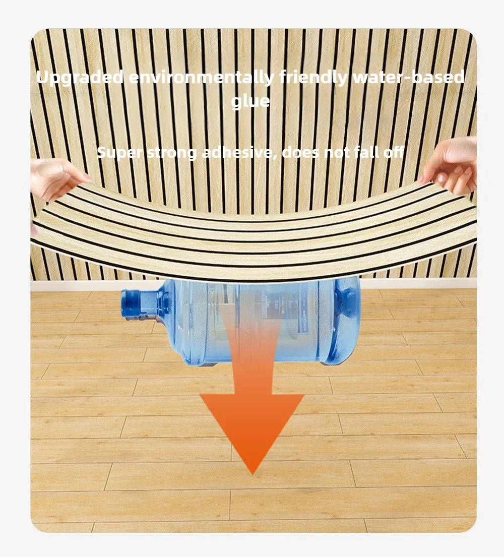 Dicke braune Gitter-Tapete zum Abziehen und Aufkleben, kariertes Design, wasserdicht, feuchtigkeitsbeständig, für Wände, Decken, Heimdekoration, DIY-Raumgestaltung – Detail 6
