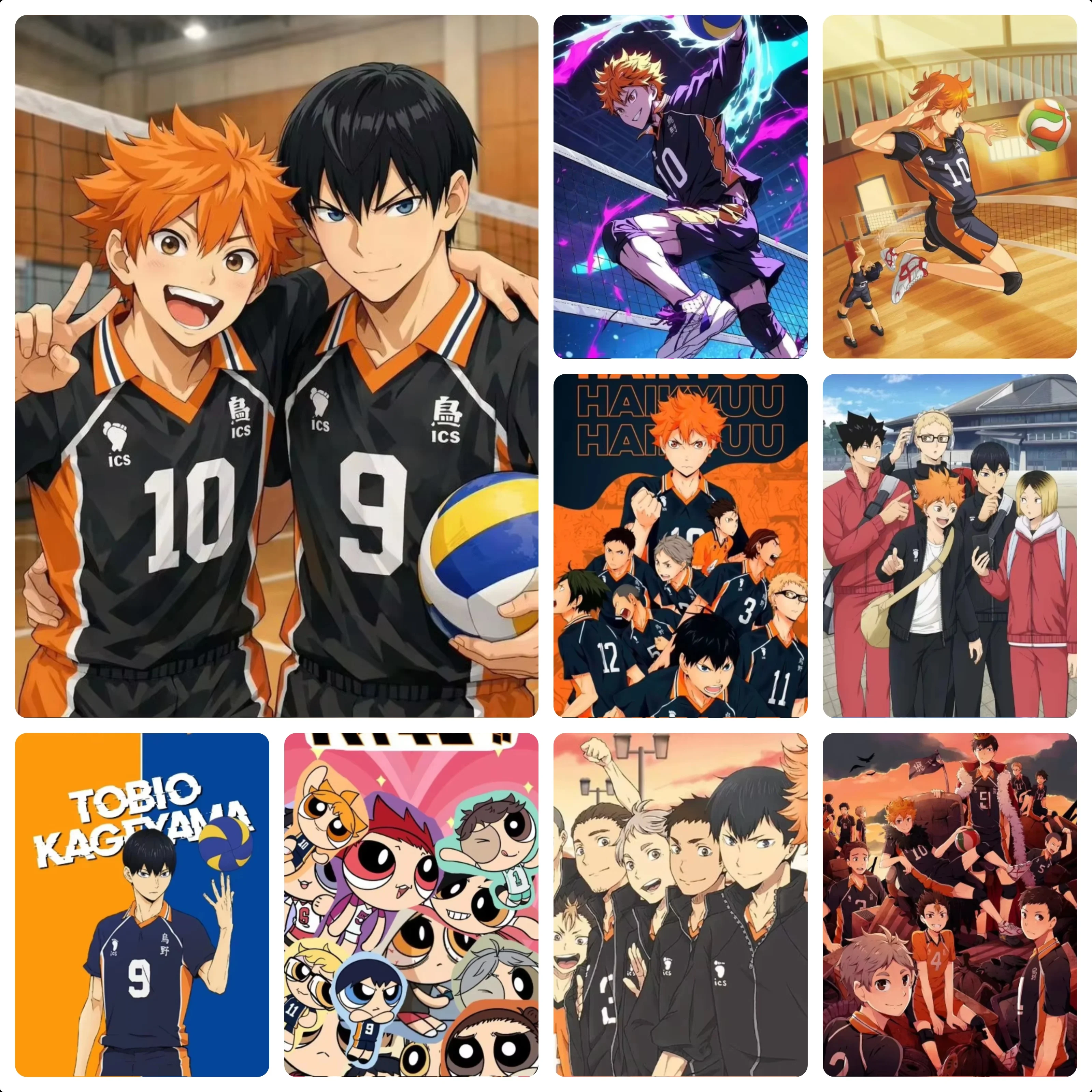 Haikyuu Jigsaw Puzzle 500/1000/1200/2000PCS Popular Volleyball Anime Art DIY Assemble Puzzle Home Ornament Festival Gift