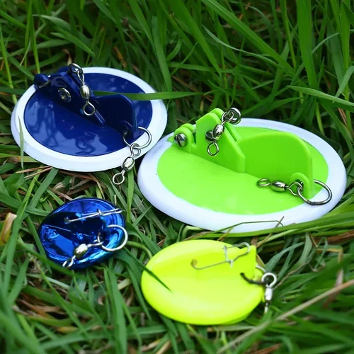 Imagen 2 del producto Conector de disco de curricán para pesca en el mar, accesorio de pesca direccional, ajustable, 4,5 cm/5,7 cm/8,7 cm/10,7 cm