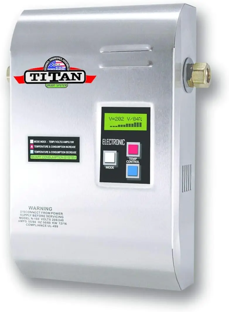 Scaldabagno elettrico senza serbatoio N-160 SCR3 16 KW 220 Volt 66 AMP