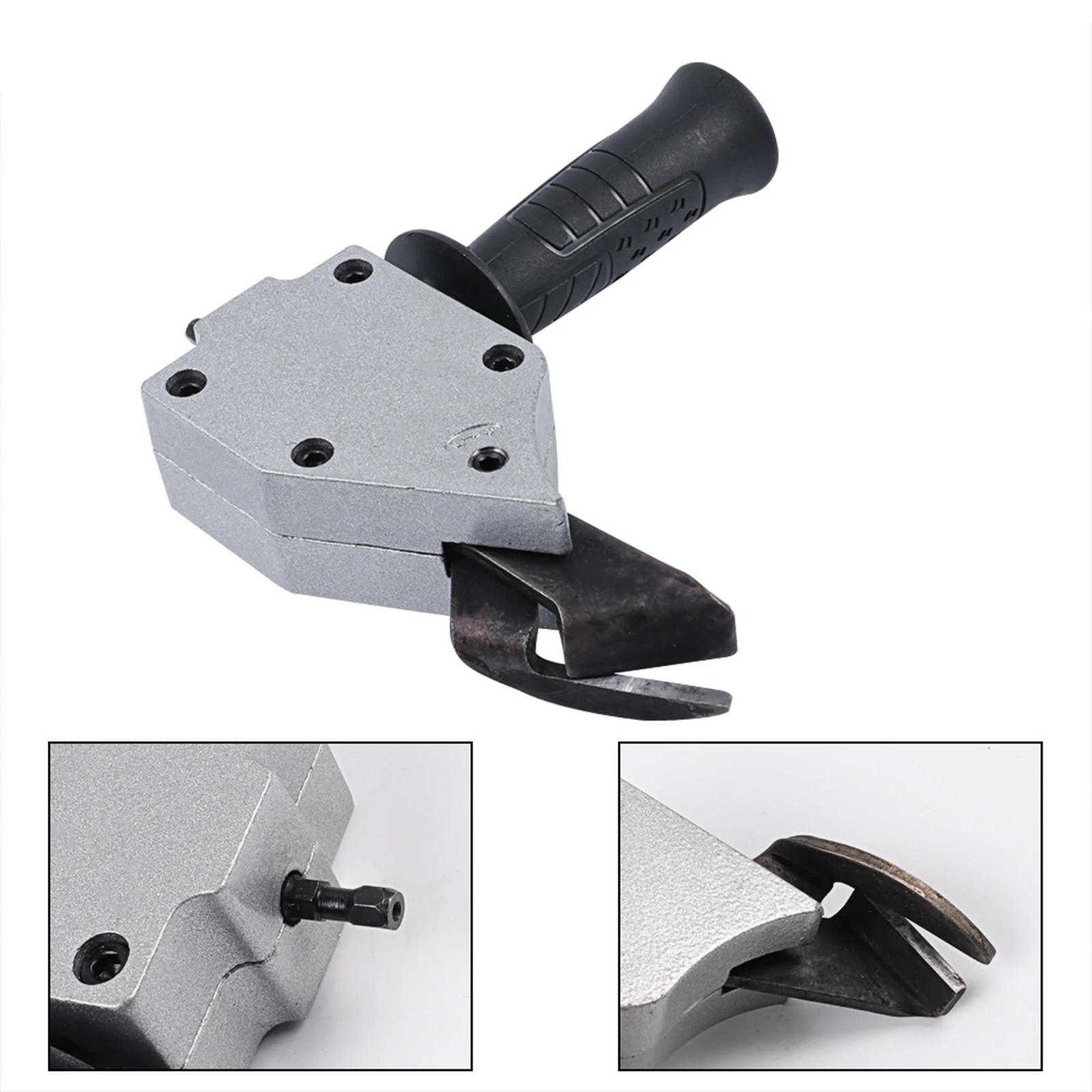 Electric Metal Cutting Shear Sheet Metal DIY Aluminum Plastic Easy Grip Non Slip Steel Electric Drill Shear Machine Cutting Tool