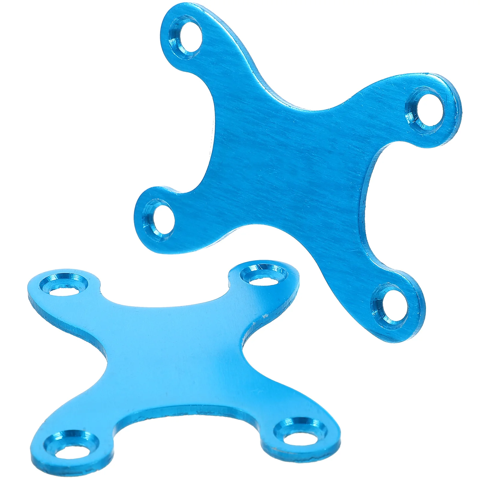 2 Pcs Skateboard Bridge Fixing Support Household Accessory Aluminum Hardwares Gasket Professional