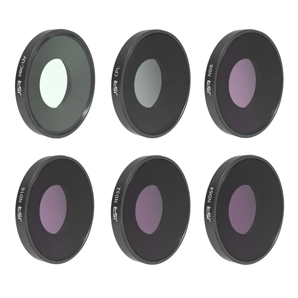 

Accessories ND8 ND16 ND32 ND64 CPL Polarizing Camera Lens Filters UV ND Filter Set For DJI Osmo Action 3