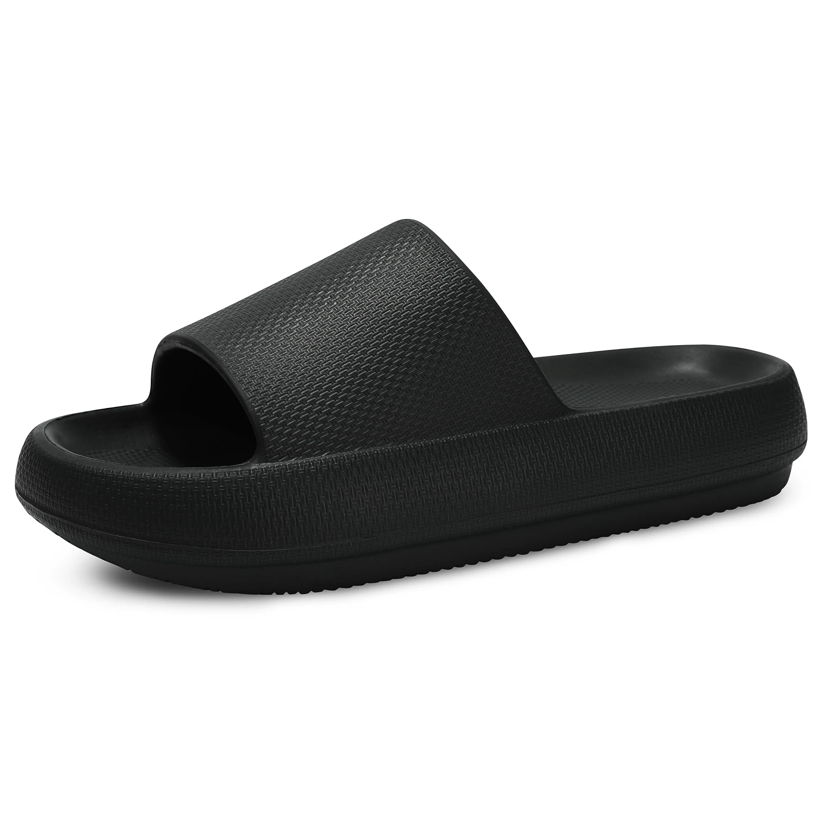 Cloud Slides for Women Men Pillow Slippers Non-Slip Bathroom Shower Sandals Soft Thick Sole Indoor and Outdoor Slides