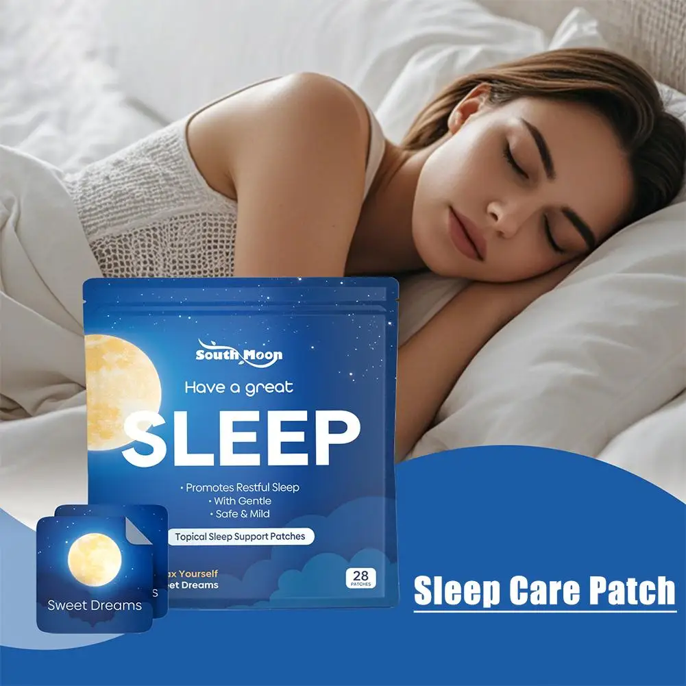 Gentle Safe Sleep Support Acupoint Patches Deep Relaxing Ant