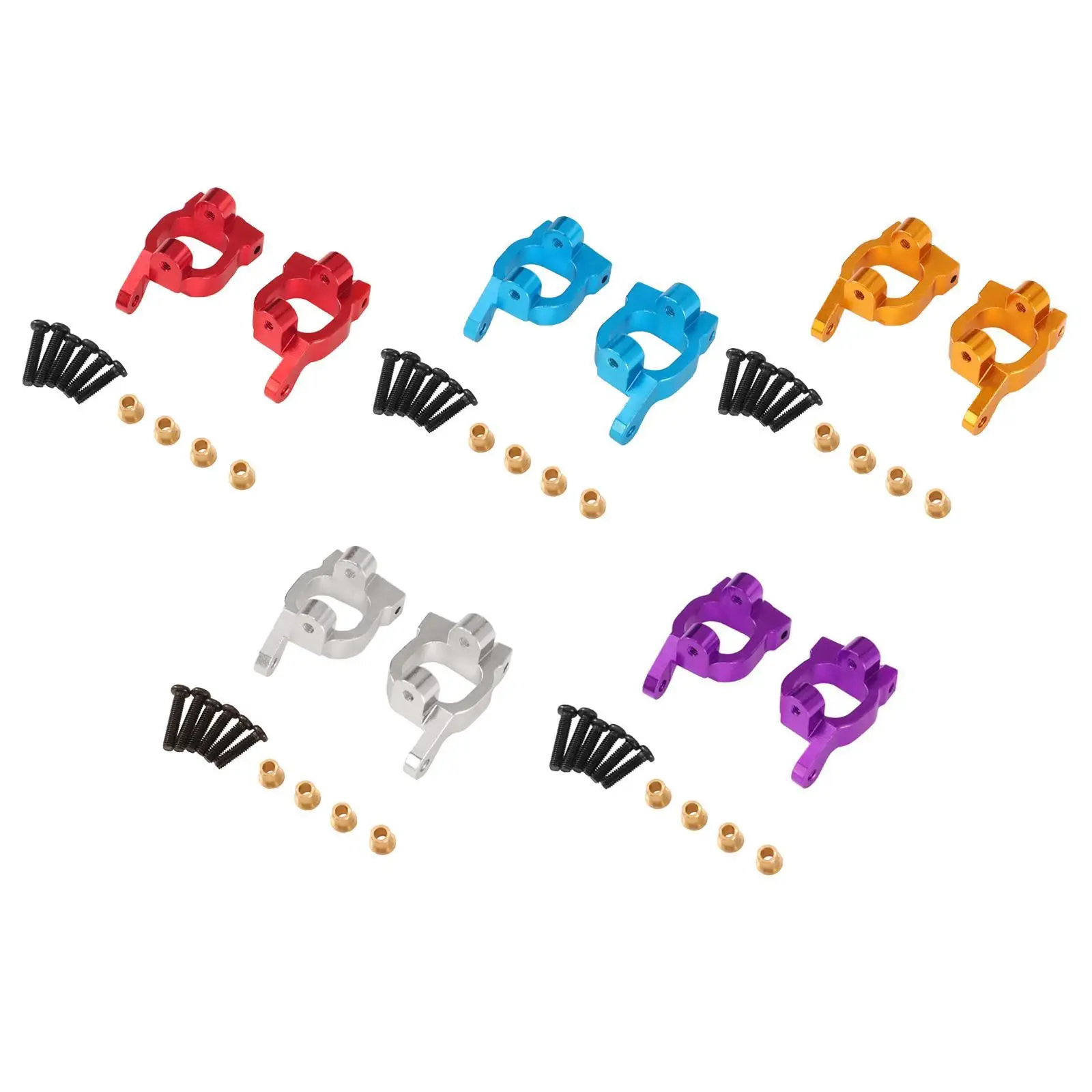 

RC Car C-hub Carrier 1/14 RC Parts 1/14 RC Accessories Stylish Upgrade Part for 124007 144016 144018 144010 144001 144002 124019