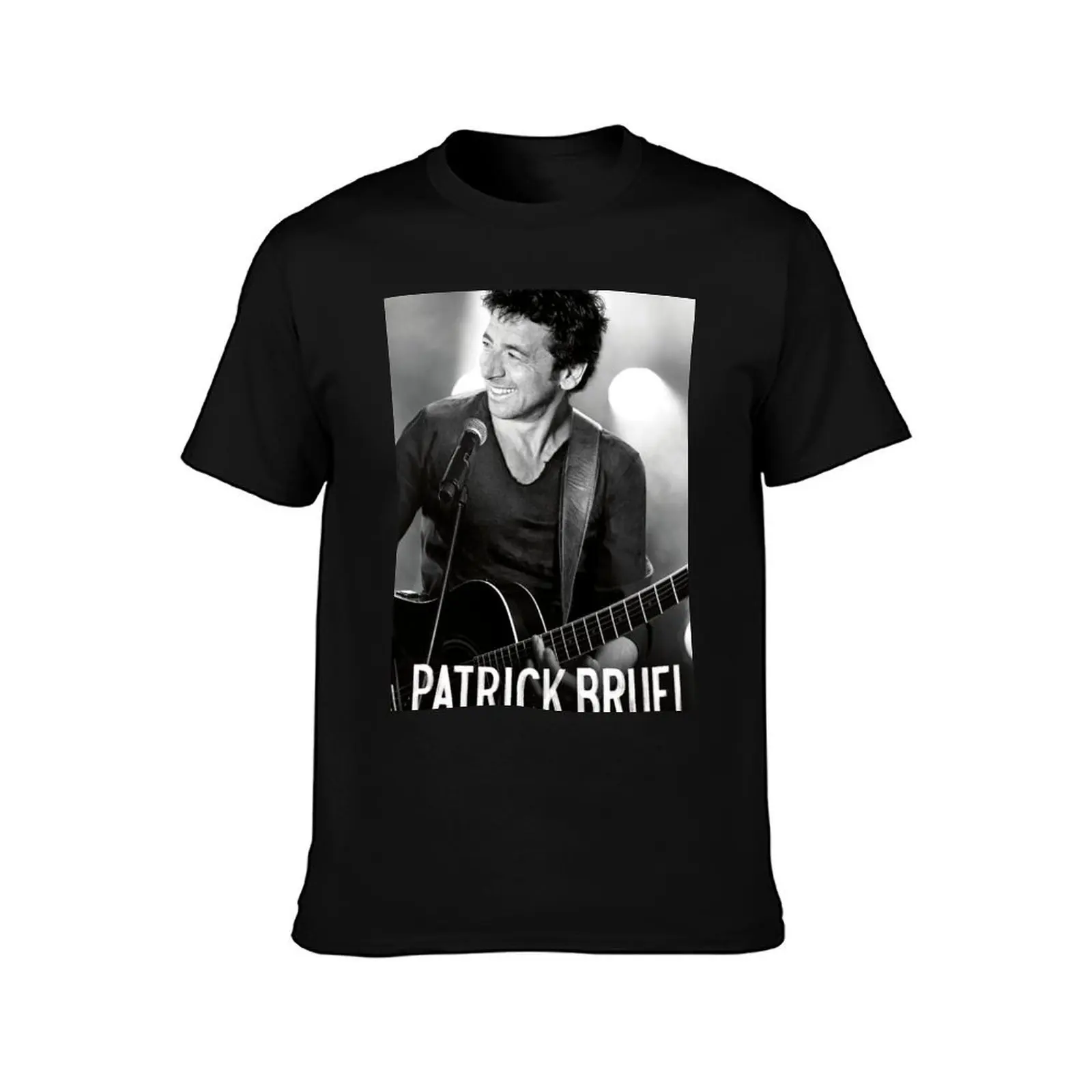patrick Bruel Tour 2022 T-shirt grezzi Abbigliamento animale prinfor ragazzi taglie forti maglietta firmata da uomo