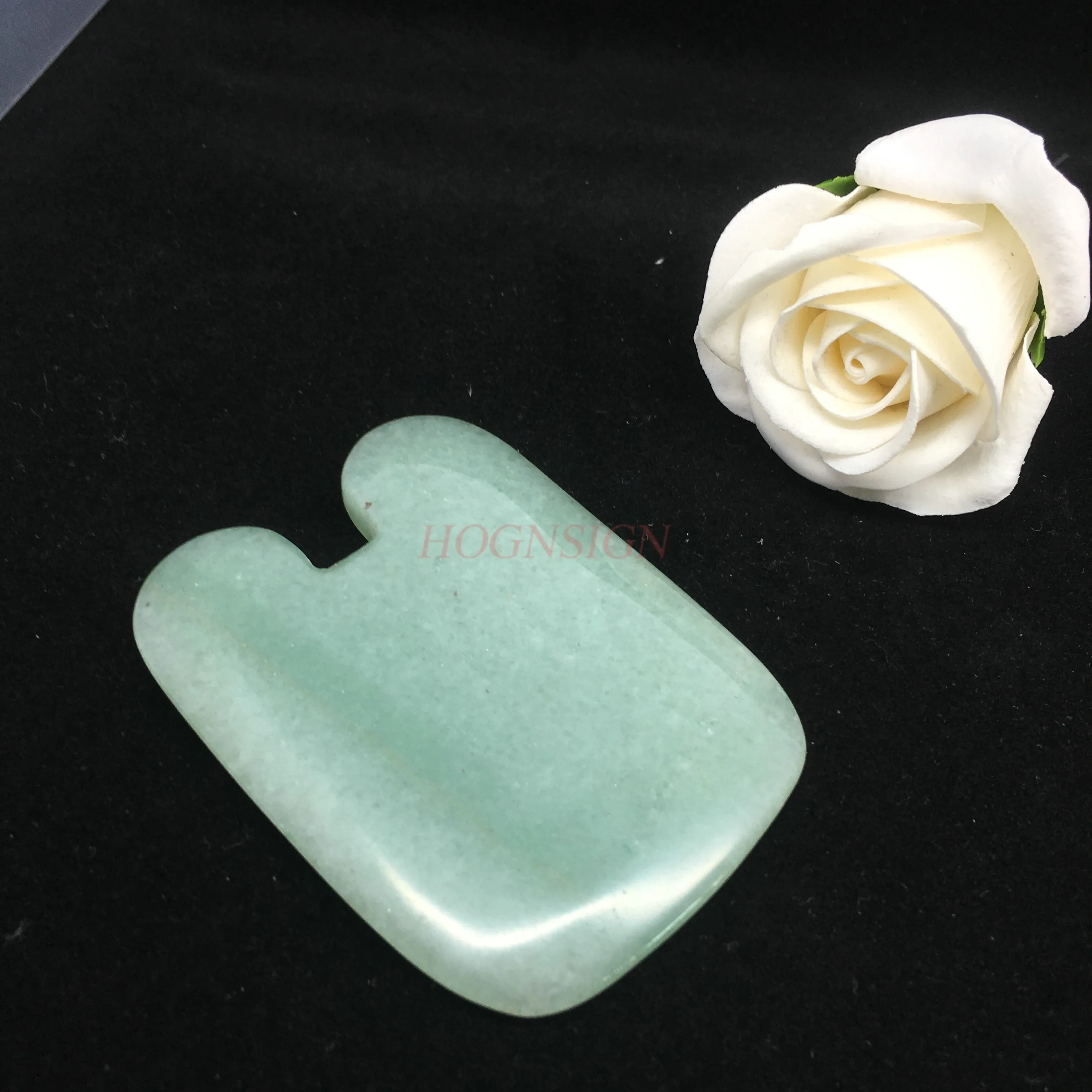 Gua sha Jade scraping board dredging meridian beauty thin face shaving face whole body universal tendon scraping