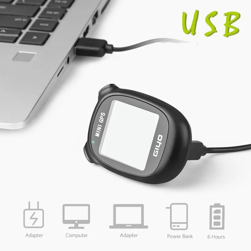 GIYO M3 Bike Mini GPS Cycling Computer Wireless Road Bicycle Stopwatch Waterproof Velocimeter Odometer LCD Display Backlight