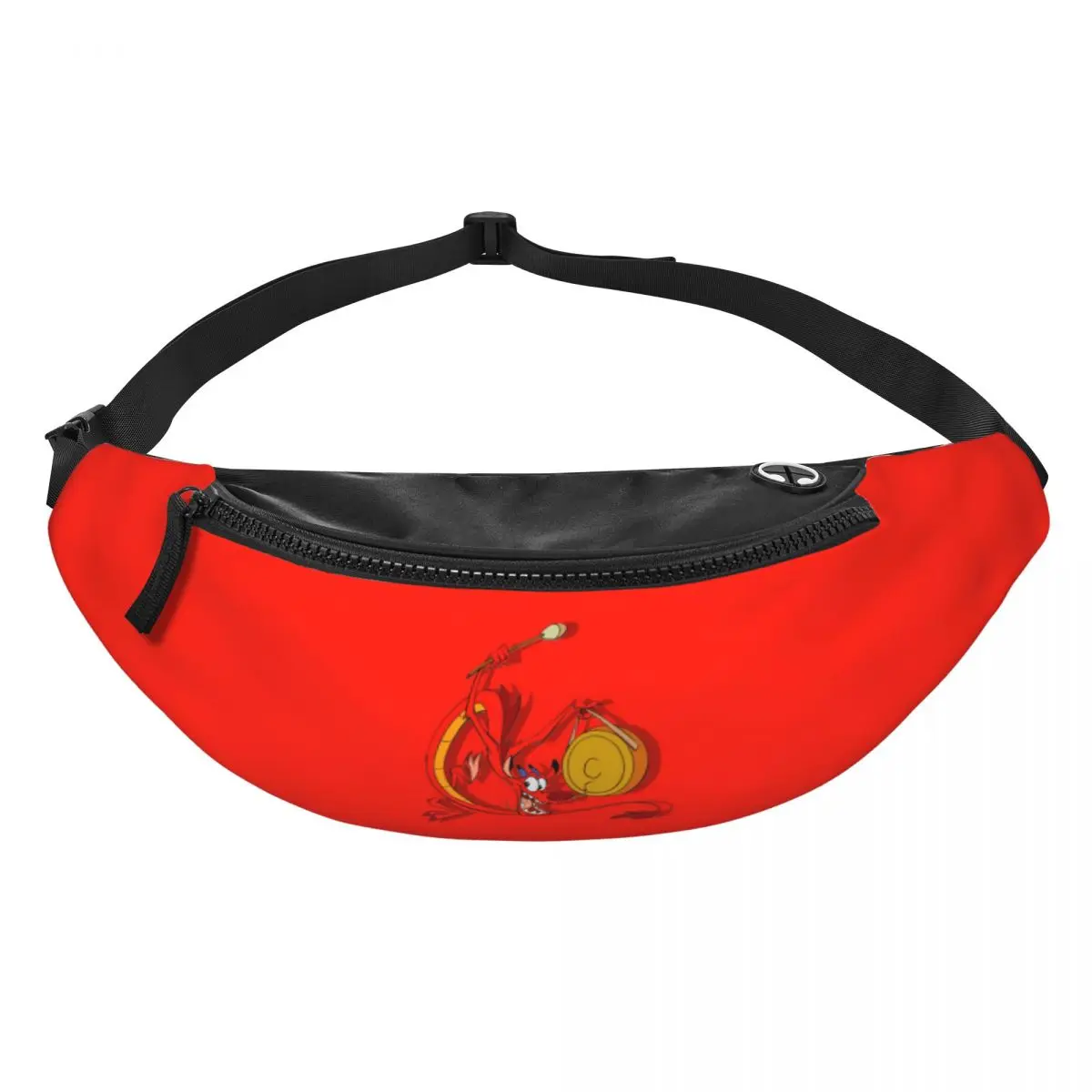 

Поясная сумка-бананка Custom M-Mulan Cartoon Princess для мужчин и женщин, кроссбоди, для бега, для телефона и денег