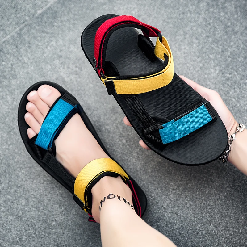 

Summer Sandals Men Detachable Outdoor Beach Sandals Woven Strap Sports Men's Beach Shoes Women Summer Slippers Sandalia