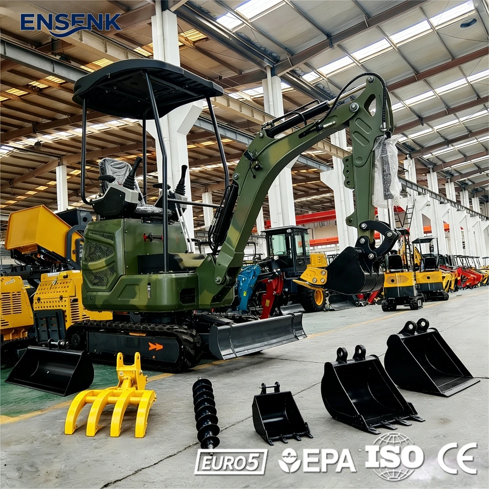 

Мини-экскаватор 0.8-3.0 тонны, дизельный, Yanmar, EPA Euro 5, CE, многофункциональный, для строительства и сельского хозяйства