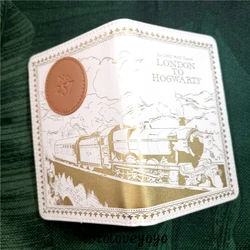2024 New Anime Peripheral Wallet Hogwarts Express Ticket Holder Passport Holder Fan Birthday Collection Gift