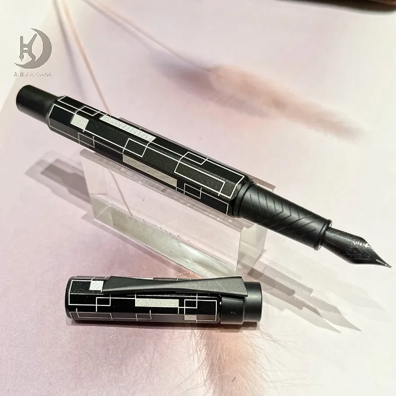 1 Stück Yongsheng 9678 Neuartiger achteckiger Füllfederhalter, einzigartiger Design-Stift, perfekt als Geschäftsgeschenk, Bürogeschenk, Festgeschenk – Detail 11