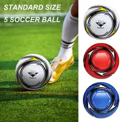 Standard Size 5 Soccer Ball Leakproof Campus Football Rubber Elastic Wear Soccer New Resistant Football Ball I8y7