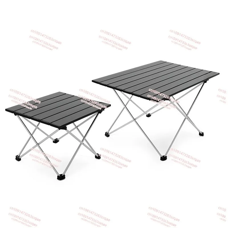 Outer folding table Portable aluminum picnic night market stall table