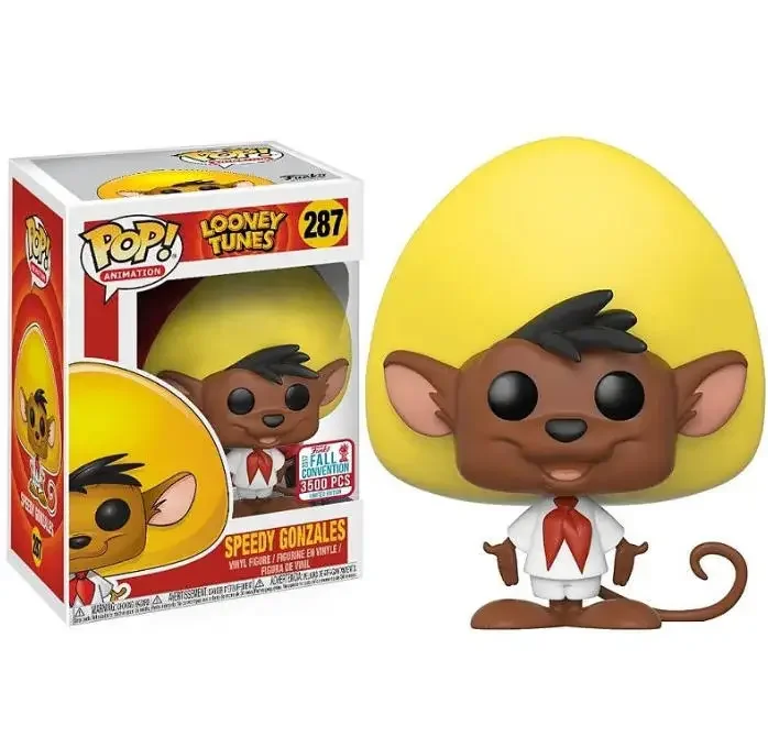 Funko Pop Looney Tunes Speedy Gonzales 287 #   Figura de Vinilo de 10 cm, Muñeco Coleccionable de PVC, Juguetes para Niños, Regalo de Cumpleaños