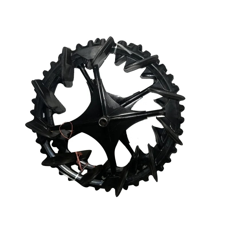 High-speed rice transplanter super invincible anti-suspension wheel 20 by 20 blade tank wheel land walking wheel