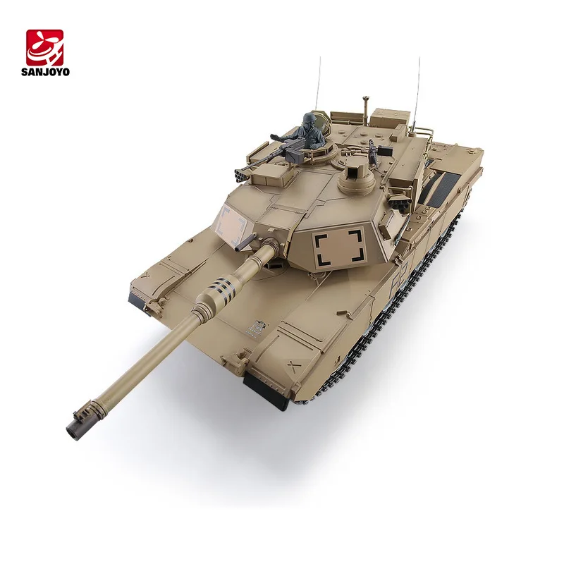 SJY-3918 armée américaine M1A2 abrams bataille principale précieuse 2.4G Simulation militaire télécommande précieuse