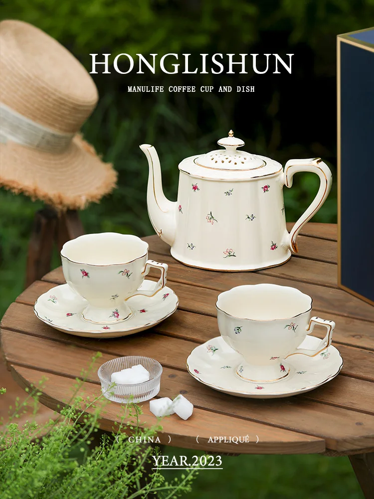 

Wedding gifts for newcomers, girlfriends housewarming tea set, coffee cup exquisite and practical