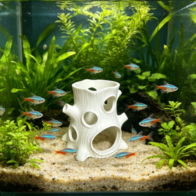 Imitierter Baumstamm Aquarium- – Aquarium Fish Hideout Bewertung und Preis