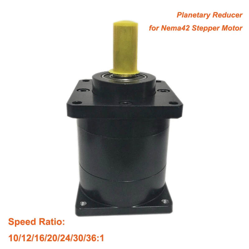 

10: 1 16: 1 20:1 30:1 36:1 Planetary Reducer 110 Planet Gearbox 140N.m for Nema 42 Geared Stepper Motor