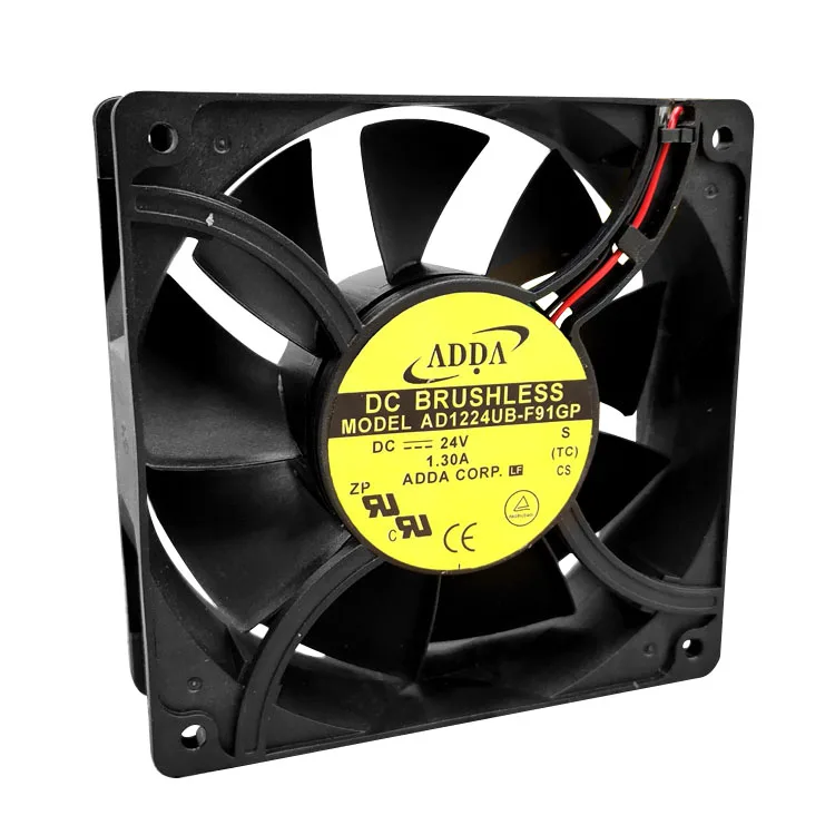 

ORIGINAL AD1224UB-F91GP 24V 12038 120*120*38mm NEW COOLING FAN RADIATOR
