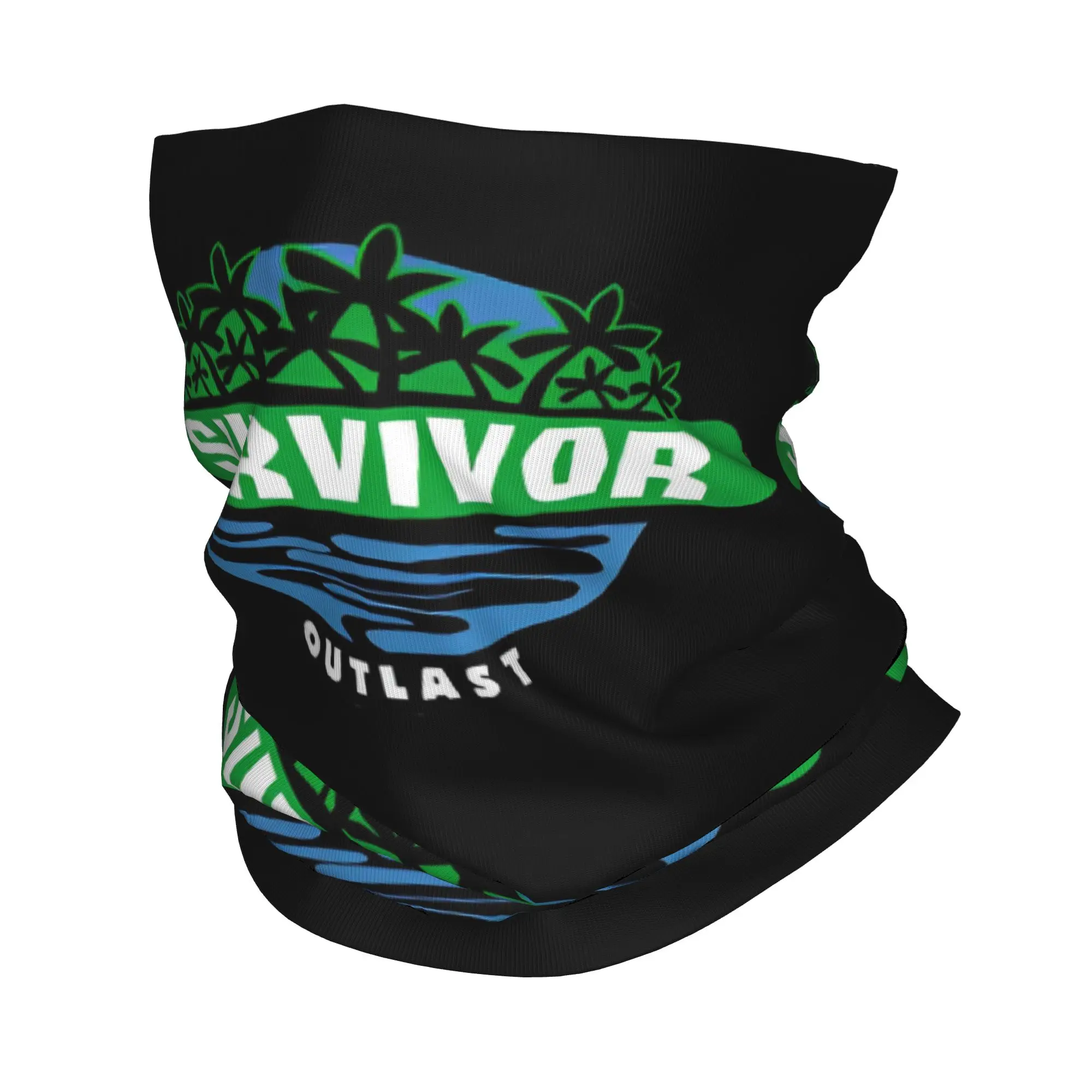 

S-Survivors 2026 Mamanuca Fiji Bandana Neck Cover Printed Mask Scarf Warm Headband Hiking Unisex Adult Washable