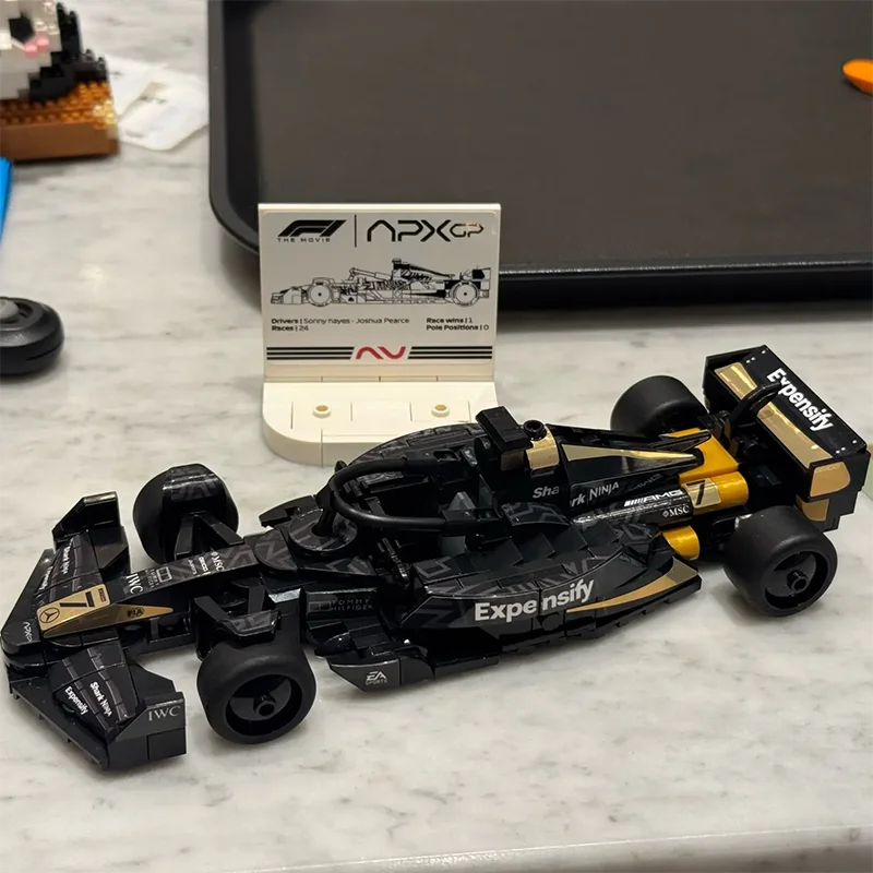 MOC227958 APX GP f1 تنافسية سباق بنة لتقوم بها بنفسك تجميع نموذج لعبة أطفال صبي هدية عيد ميلاد سرعة ​ ​ مجموعة 320