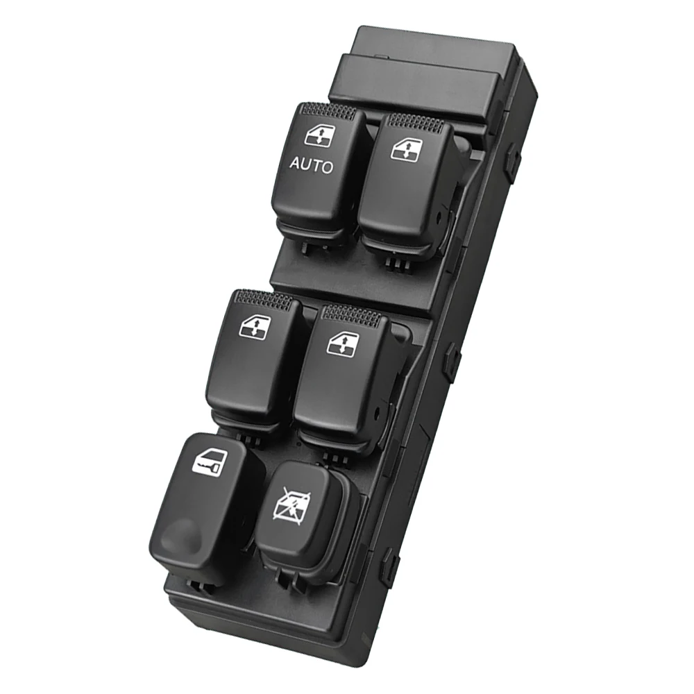 Power Window Lifter Master Switch LHD 93570‑2F460D8 For Kia Cerato 2003-2009 Electric Glass Control Button Driver Side