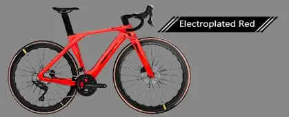 Carbon Road Bike 24 Speed Top Quality for Trekking and Road Cycling Di2 Carbon Fiber T47 Disc Brake R7120 Road Bicycle red