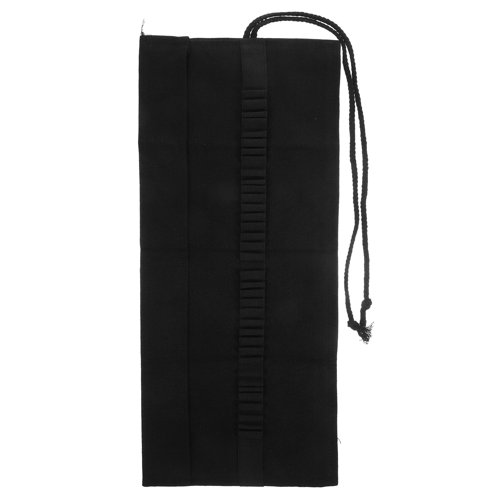 

Canvas Pencil Roll Up Case ganizer Wrap Bag for Pens Colors Brushes Dustproof Scratch Resistant Easy Access Student Supplies