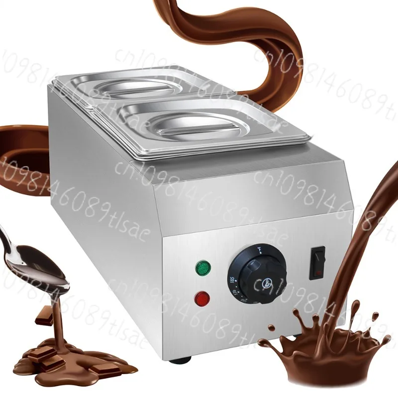 

Commercial Chocolate Melting Machine Double Cylinder Electric Water Isolation