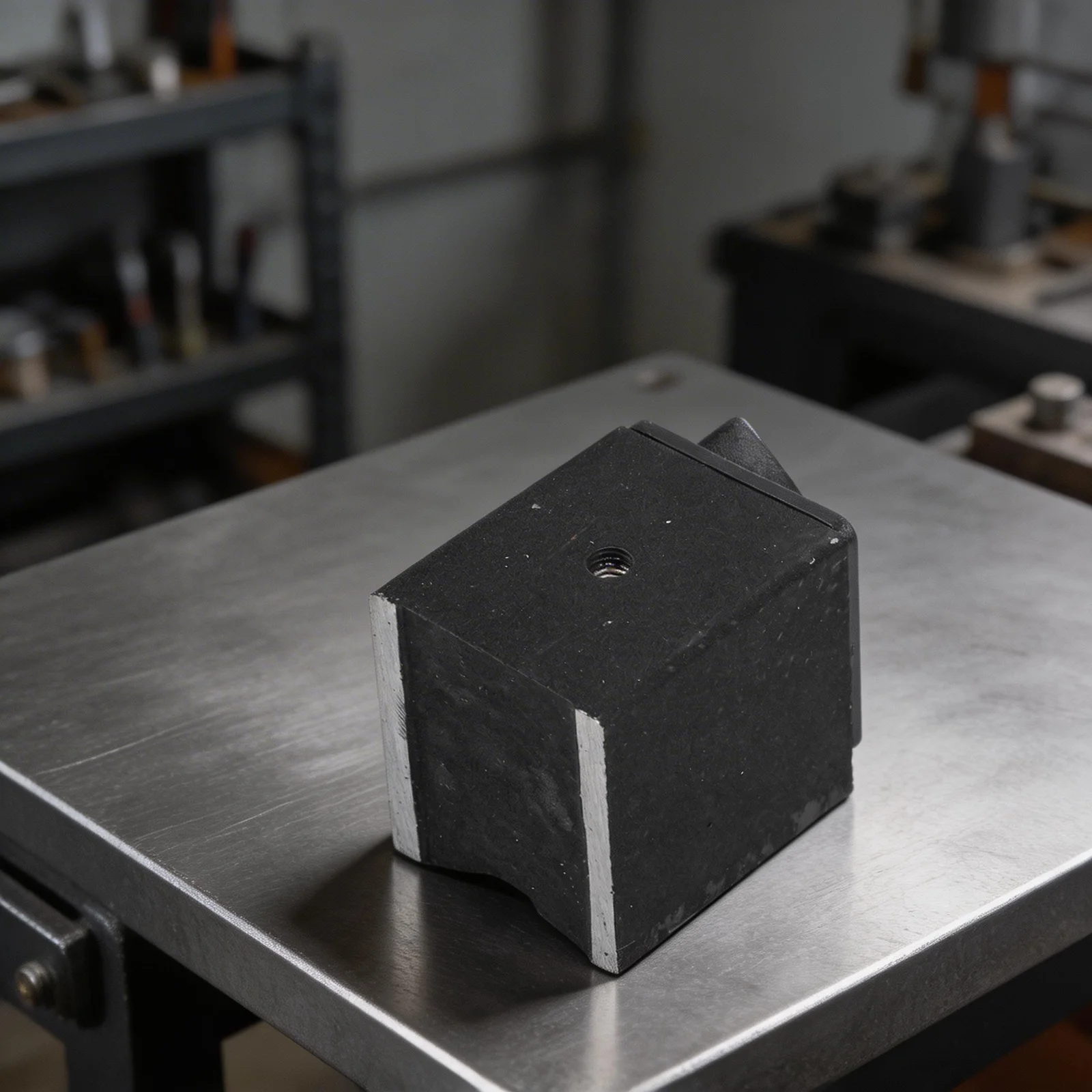 Magnetic Base with On/Off Switch and M8 Screw Hole for Dial Indicator Holders Gauge Mounts and Machinery Measuring Instruments