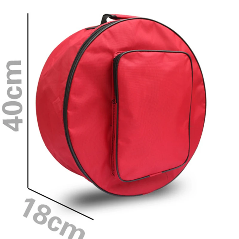 13/14 بوصة كمين طبل حقيبة المحمولة كمين طبل على ظهره أكسفورد القماش حزام الكتف حقيبة قرع أداة الملحقات #6