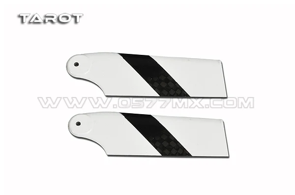 Tarot Helicopter Parts 450 3k Carbon Fiber Tail Blade 62mm / 65mm TL2330