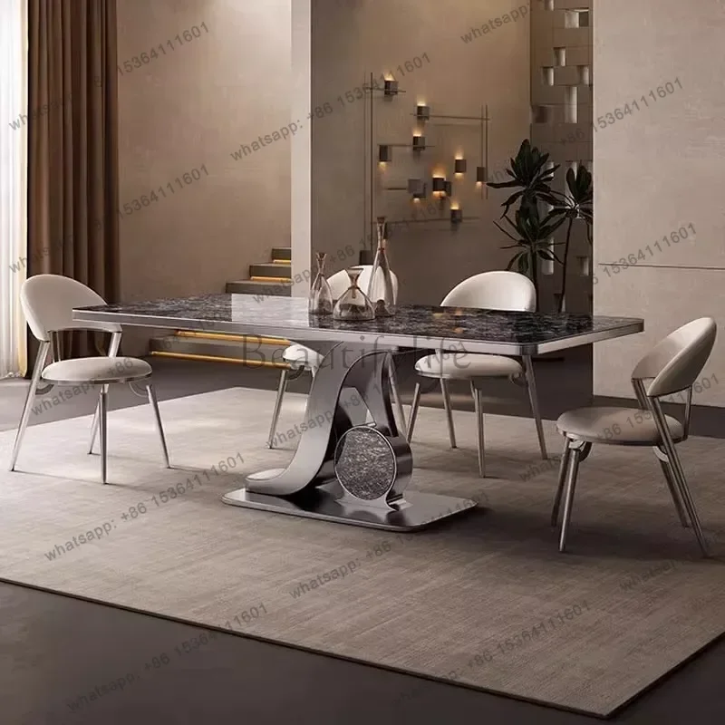 LJY modern dining 4person dining table set dining table set 4 chairs and chairs complete kitchen furniture full equipped kitchen