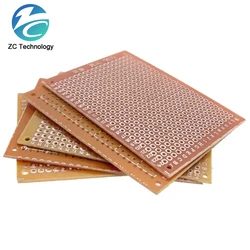 10Pcs 5x7cm 5*7 new Prototype Paper Copper PCB Universal Experiment Matrix Circuit Board igmopnrq