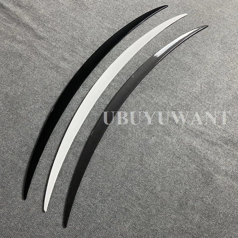 For Benz W213 2021 New E-Class E200 E300 E63 Auto High Quality ABS Rear Lip Spoiler Trunk Boot Wing 1Pcs Car Styling