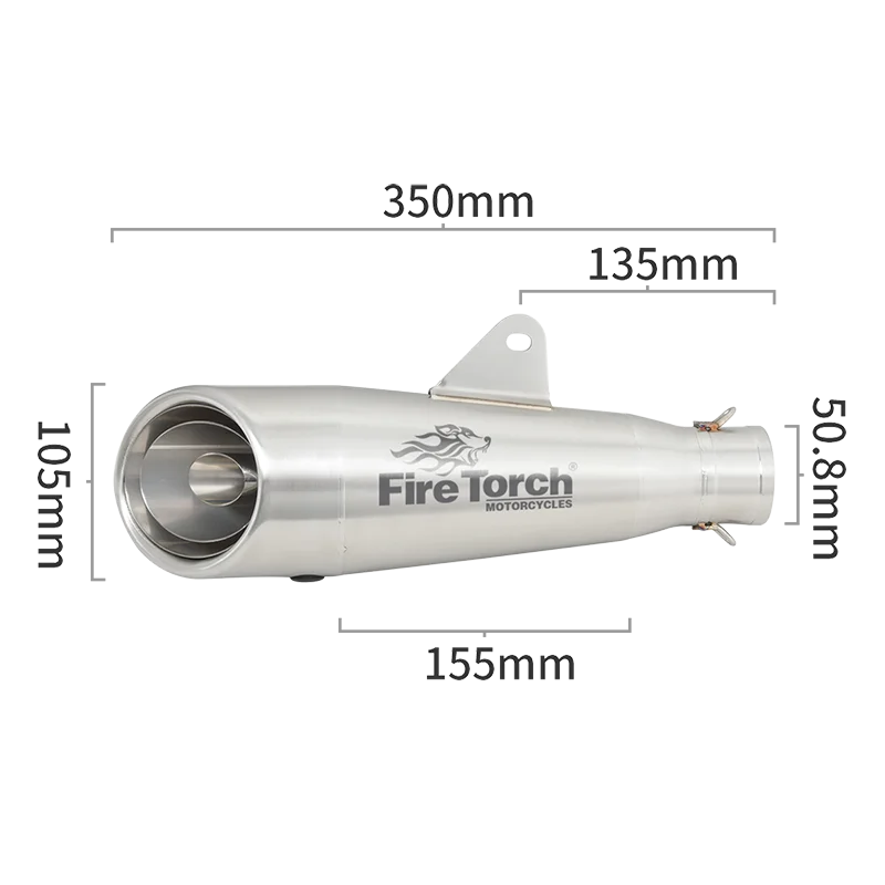 نظام عادم الدراجة النارية بالكامل سهل الارتداء لـ KAWASAKI Ninja ZX4R ZX4 RR ZX 4R SE 2023 أنبوب الوصلة الأمامية للهروب مع كاتم