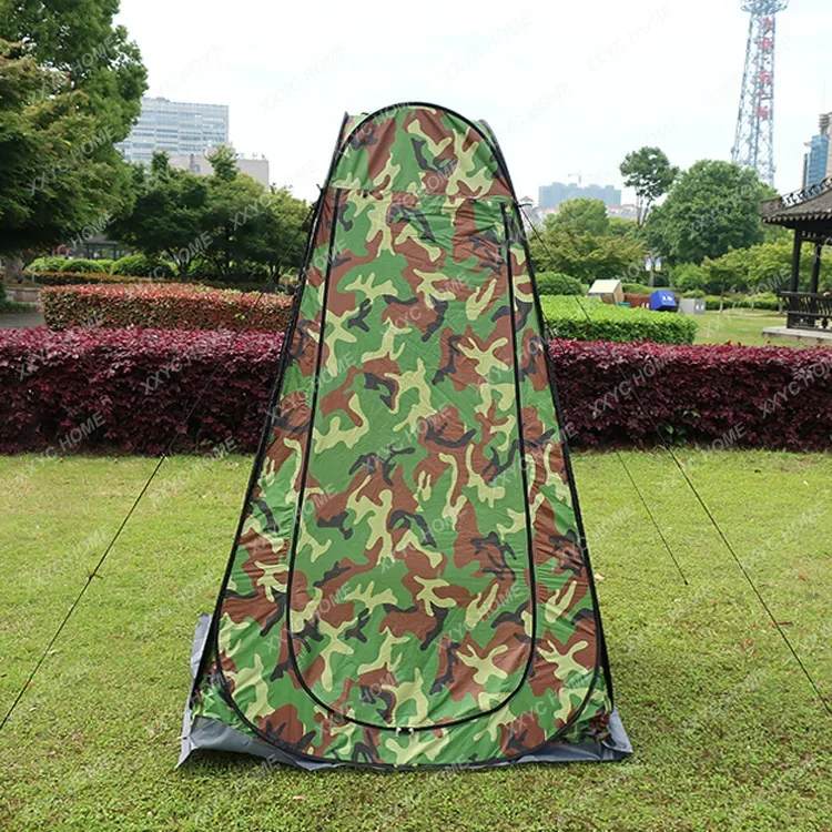 Bath Mobile Toilet Outdoor Shower Camping Dressing Bath Tent Quickly Open Outdoor Building-Free Camping Toilet