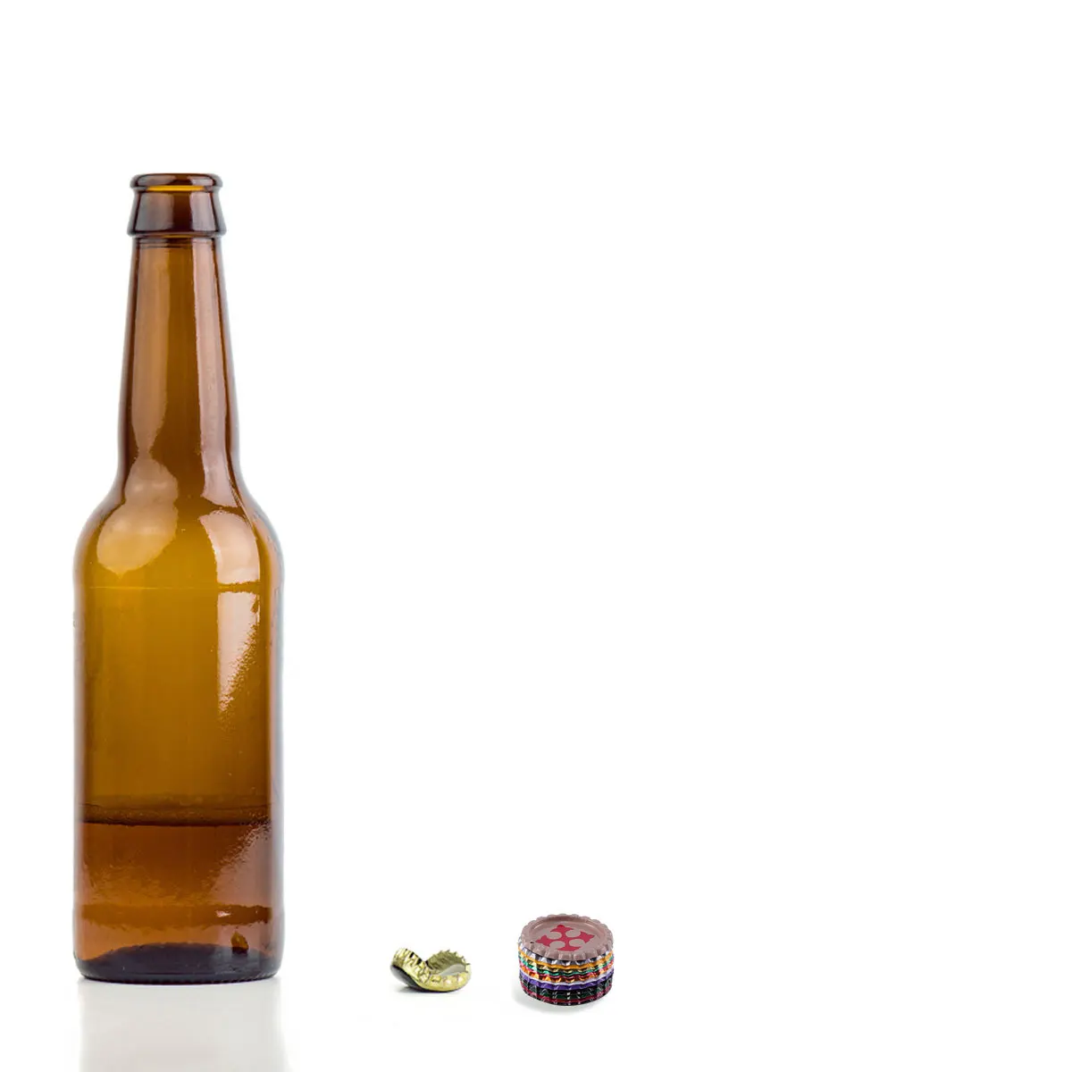 

50pcs Flattened Beer Bottle Caps For Jewelry Making Kit Diy Photo Pendant Craft Flat Cap Crafts Decor Bracelet Necklace Projects