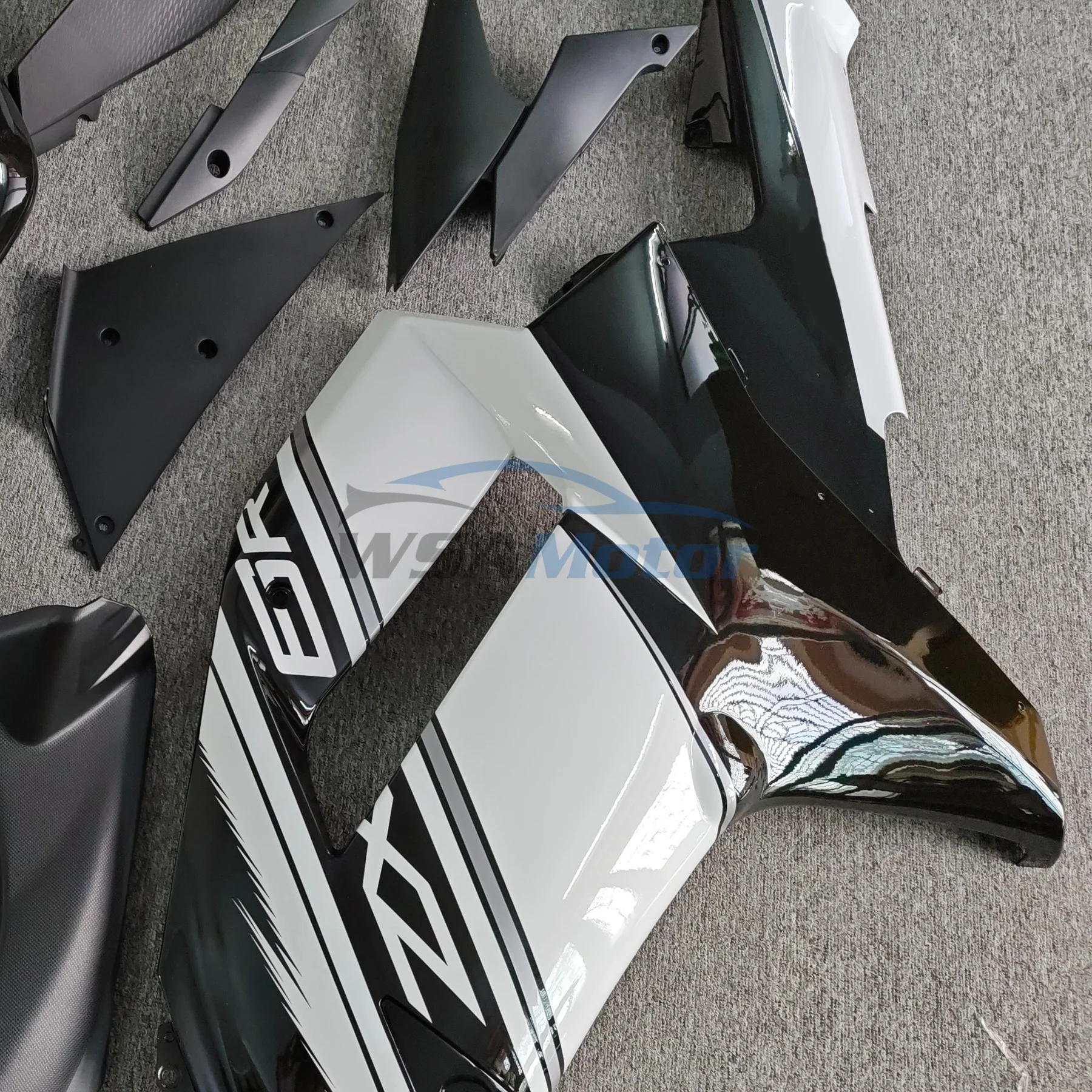 

Bodywork For Kawasaki Ninja636 2007 2008 ZX6R ZX 636 6R 07 08 Motorcycle Rebuild Bike Injection ABS Fairing Kit White