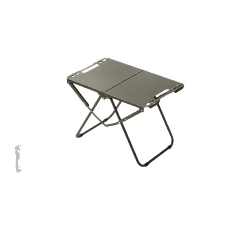 

Outdoor camping stall foldable table dining table lightweight aluminum alloy quick opening table