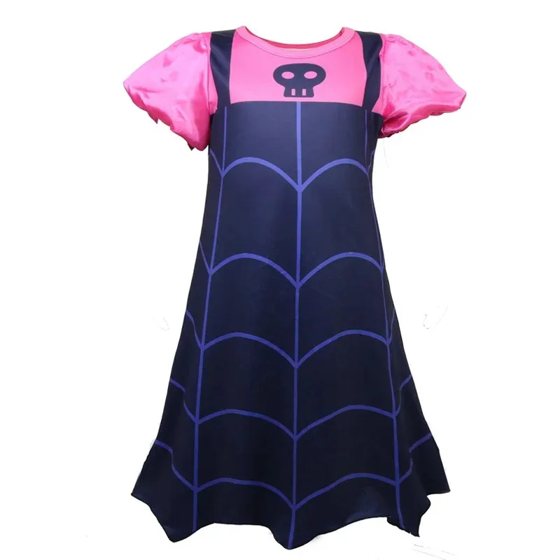 Moda nuove neonate vestono vampirina abiti costume da principessa di Natale per vestiti per bambini abiti cosplay di Halloween per bambini