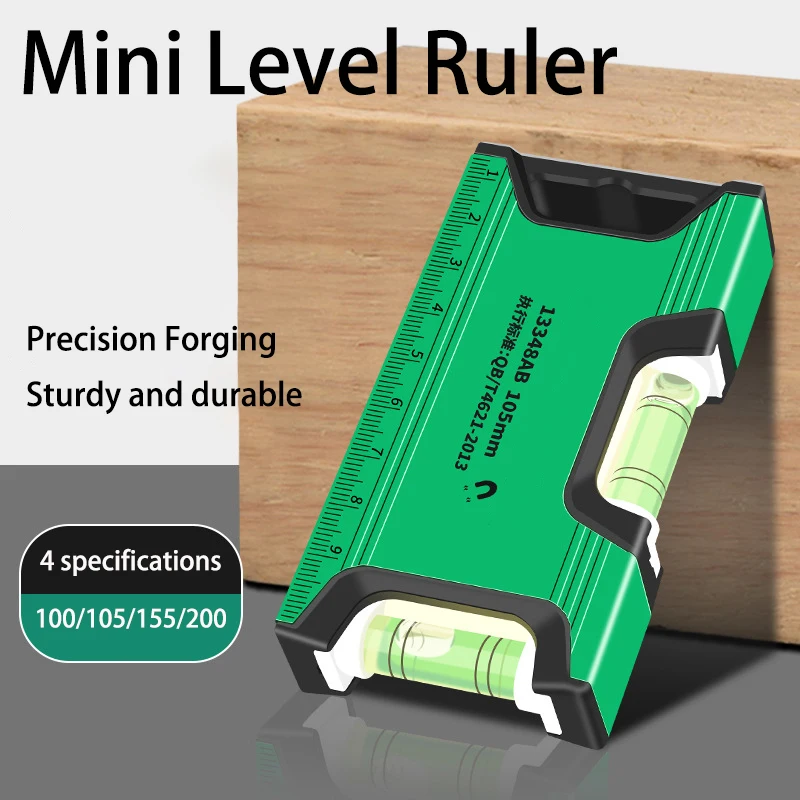 Level Ruler High Precision Strong Magnetic Aluminum Alloy Level Aligner Bubble Level Construction Tools Picture Hanging Tool