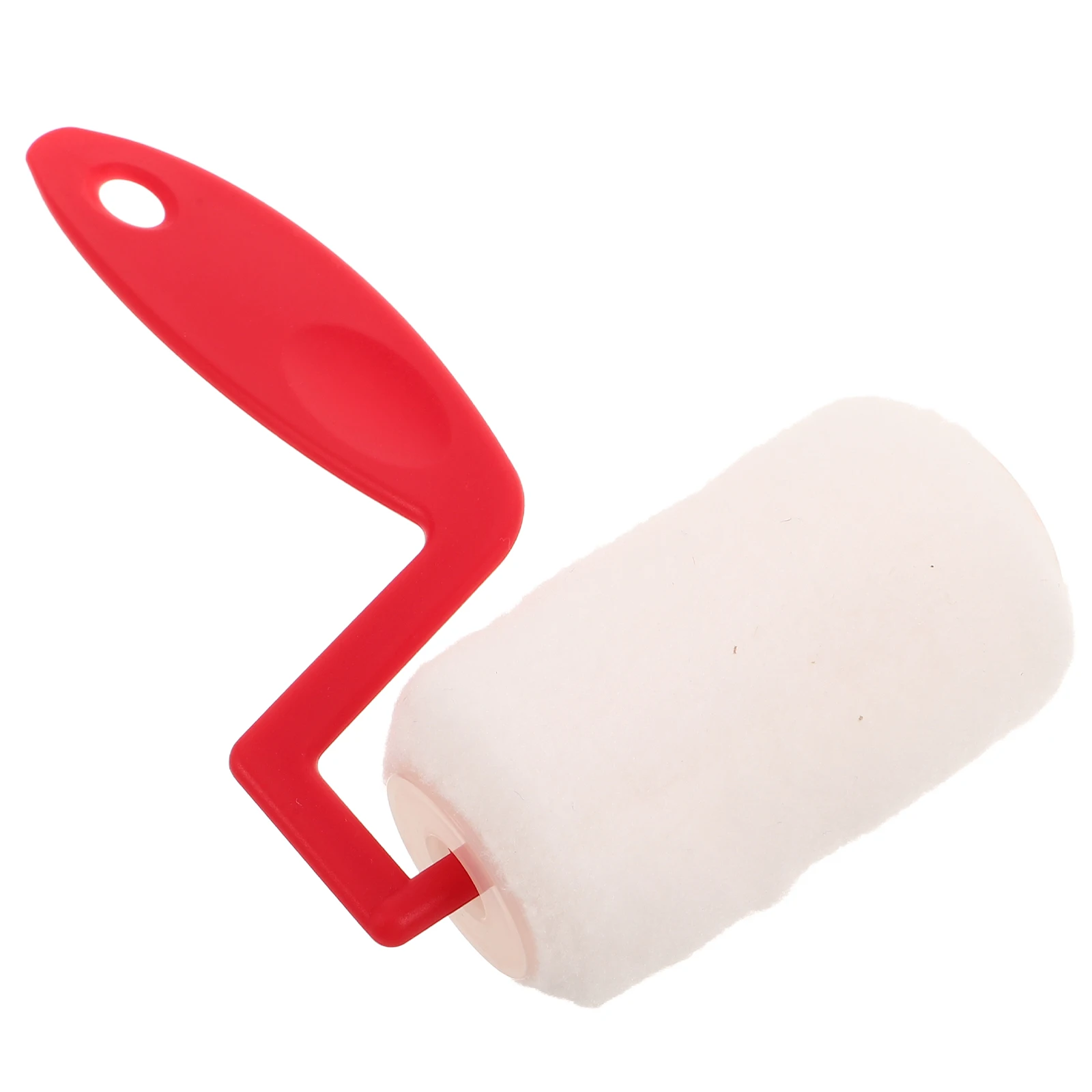 

Small Paint Roller Brush Set Kids Mini Roller Paint Wall Repair Tools Cotton Head Ergonomic Handle Wall Painting Tool Creative