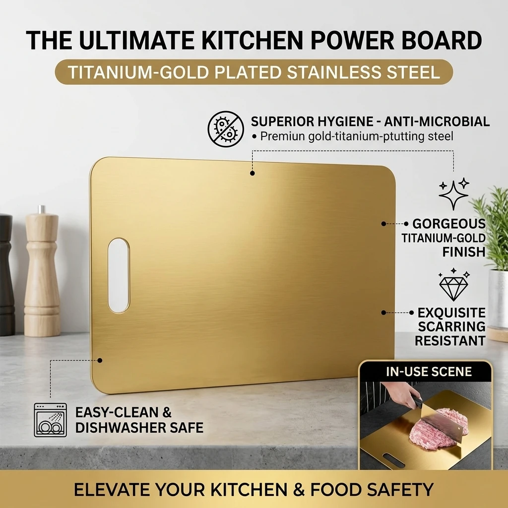 Food Storage Table - Stainless Steel Cutting Boards for Kitchen