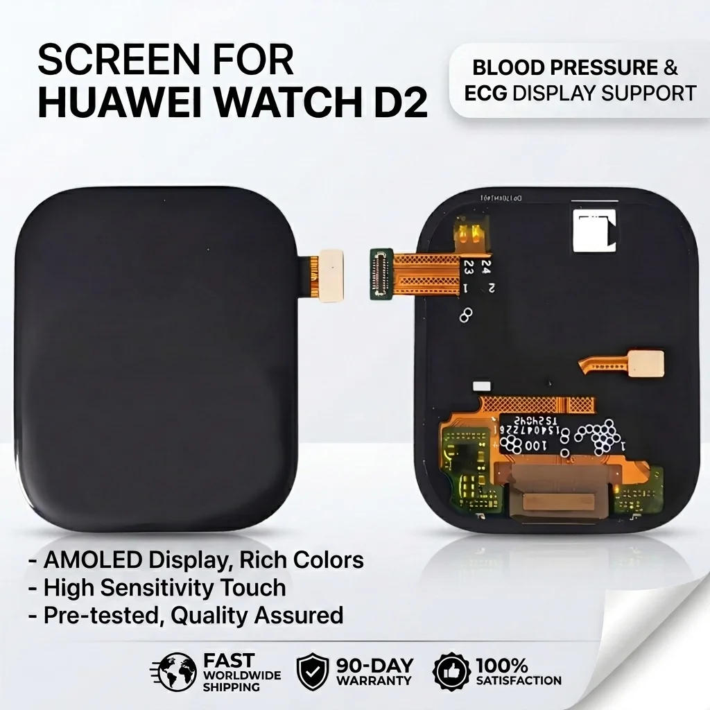 Для Huawei Watch D2 LCA-B10 LCA-B11: Замена AMOLED-дисплея в сборе с сенсорным экраном (LCD)